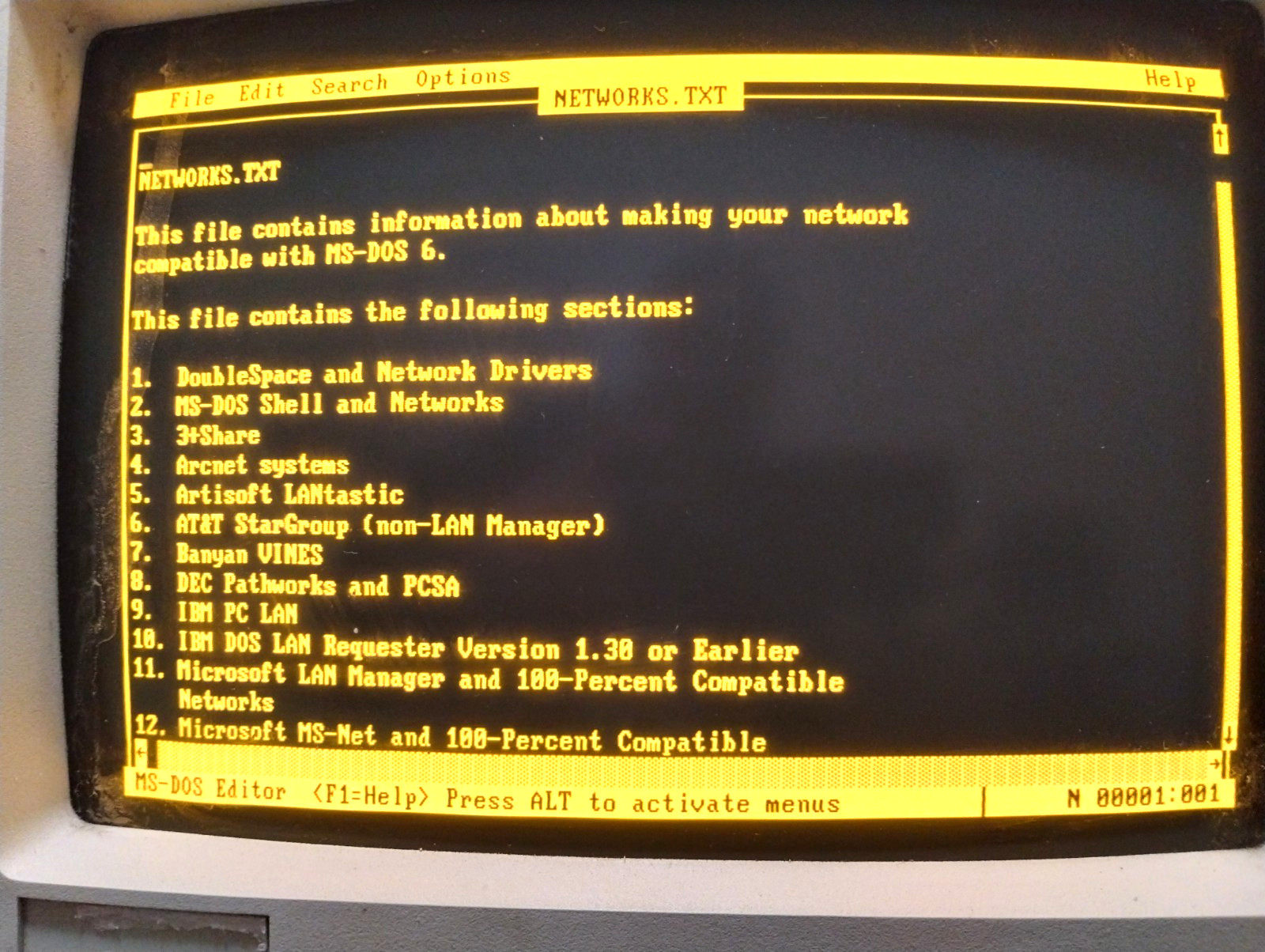 Zenith Monochrome Monitor VINTAGE WORKS! Bright! READ!