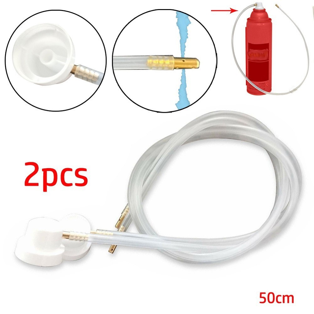 Long Reach Spray Extension Hose 2pcs for Undercoating Application 50cm