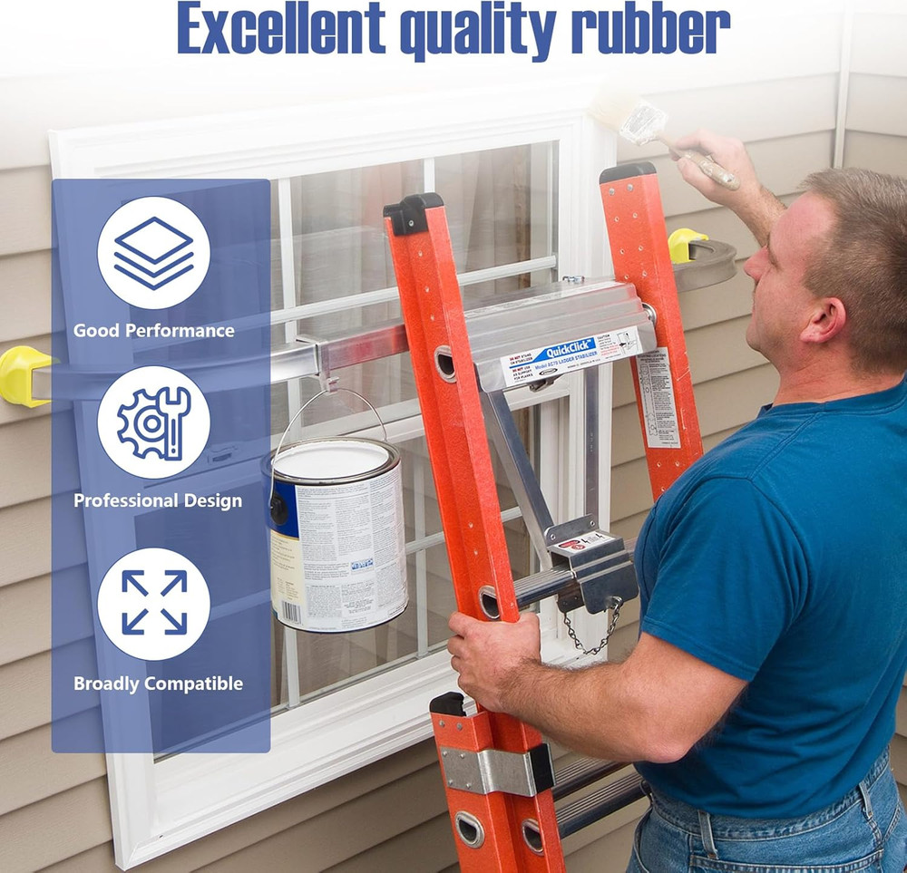 Replacement Ladder Stabilizer Guards for Werner Ladder Stabilizer Rubber Caps
