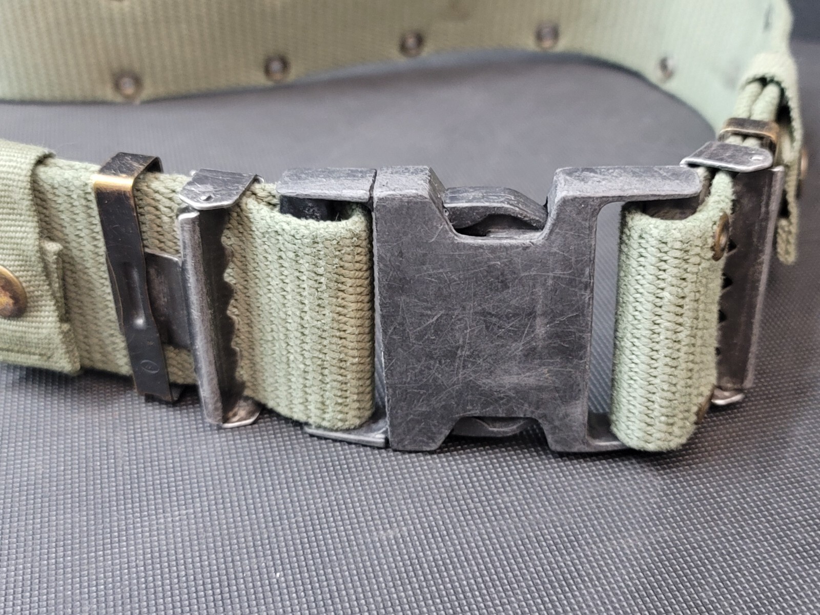 USGI US Military Individual Equipment Nylon Utility Belt LC-2 Large Alice LBE