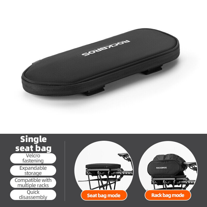 Bicycle Rear Rack with Mudguard Multi-Function Aluminium Quick Release Racks