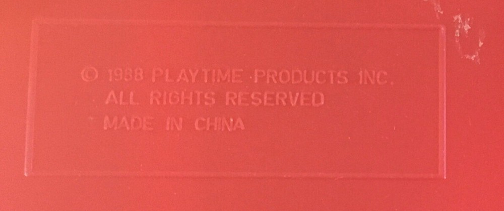 Space Attack 1989 Playtime Products Tabletop Pinball Machine