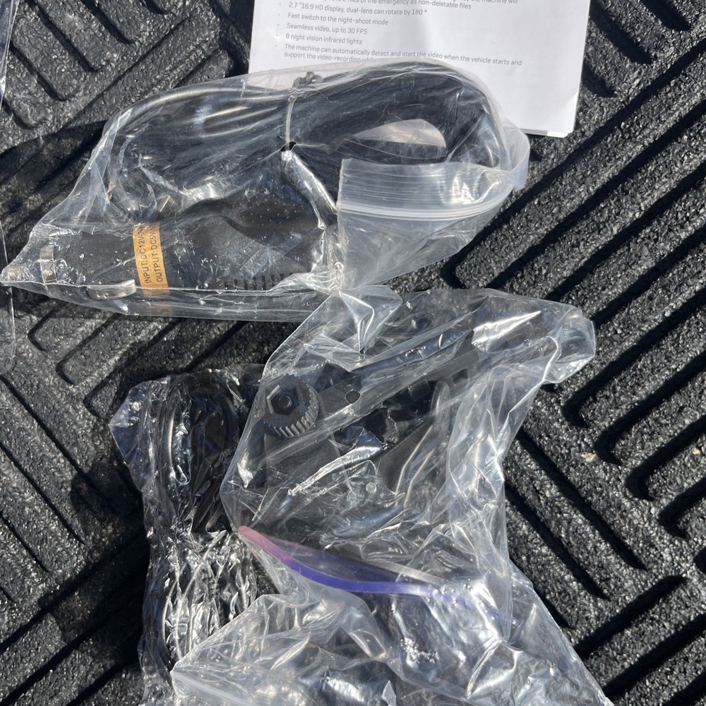 Sharper Image Dual Recording Windshield Camera