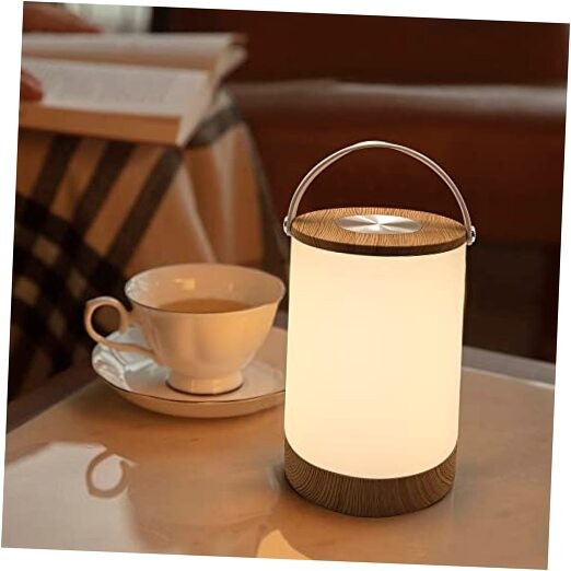 LED Portable Lantern with Touch Dimmable Switch, Rechargeable Battery