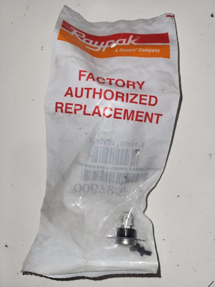 Rapak Pool Heater Limit Switch 006725f