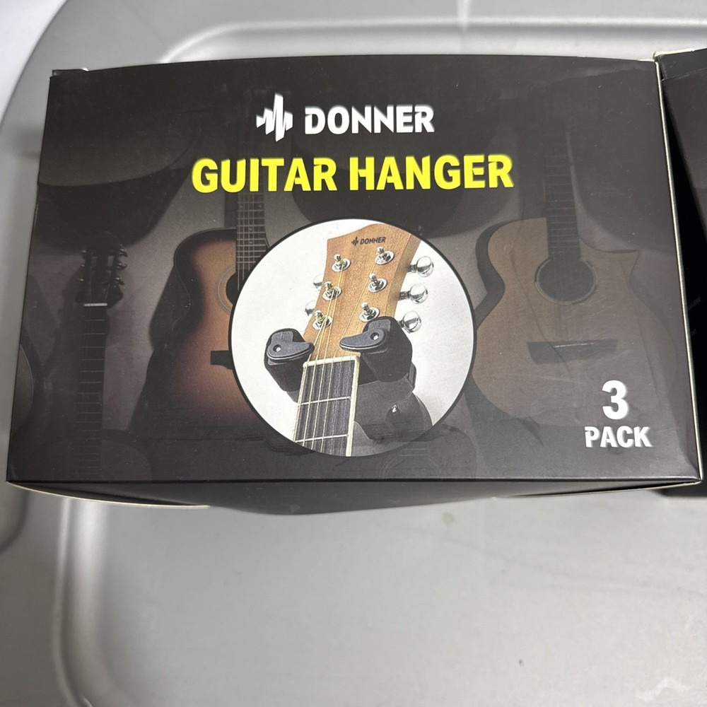 Guitar Hanger 3 pack Made By Donner Wall Mount