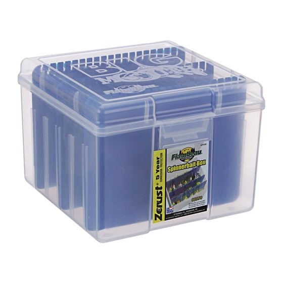 Outdoors, 550 Large Big Mouth Spinnerbait Box, Utility Box, 1 Piece, Plastic