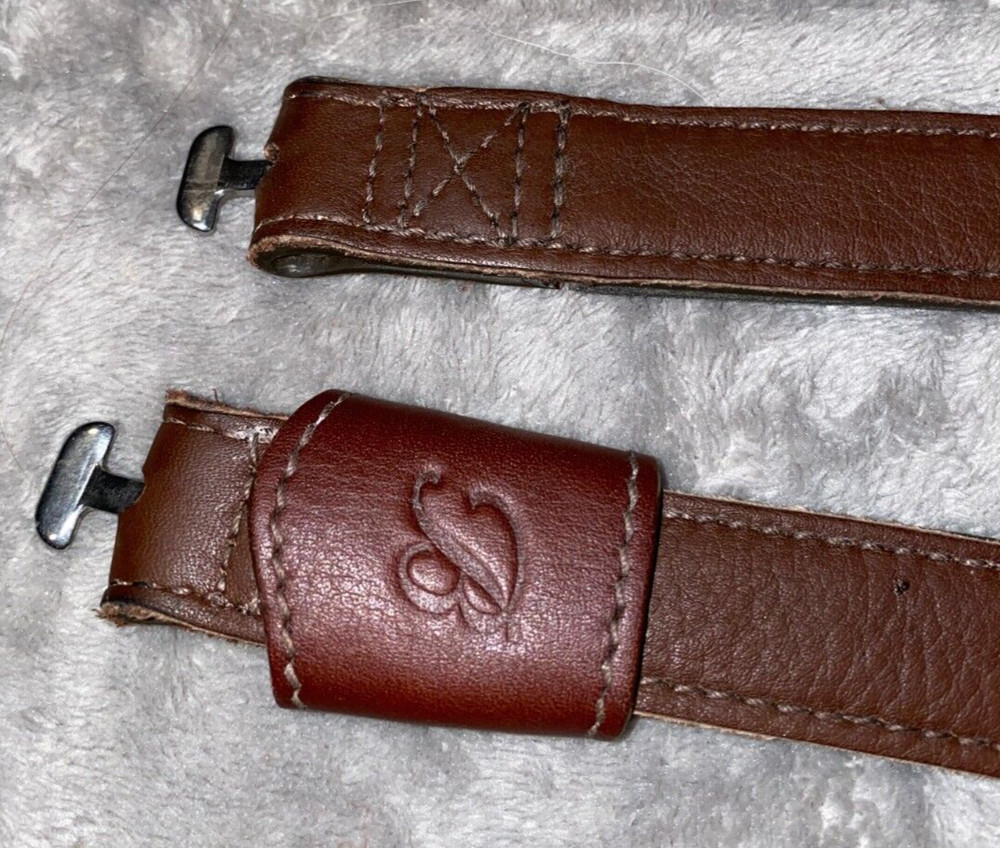BATES BROWN LEATHER WEBBERS
