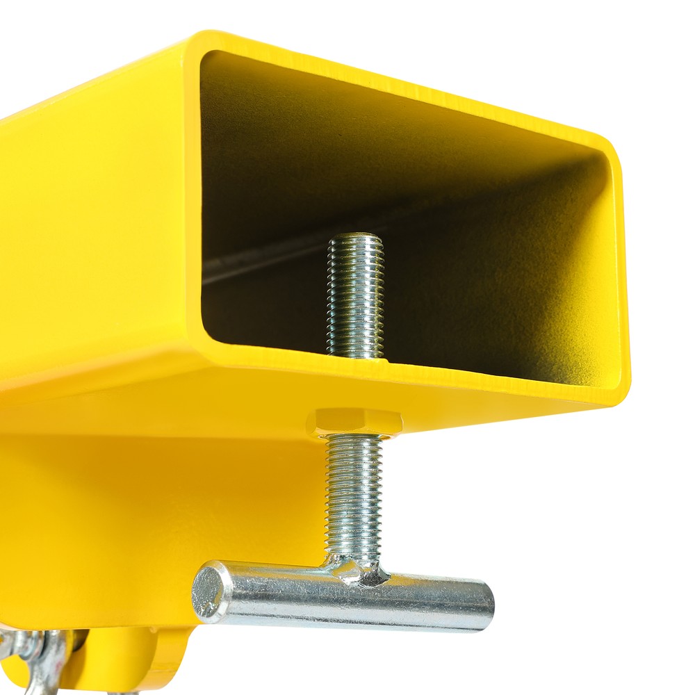 Universal Forklift Lifting Hook 2200LBS Fork Lifting Hook Device w/ Swivel Hook