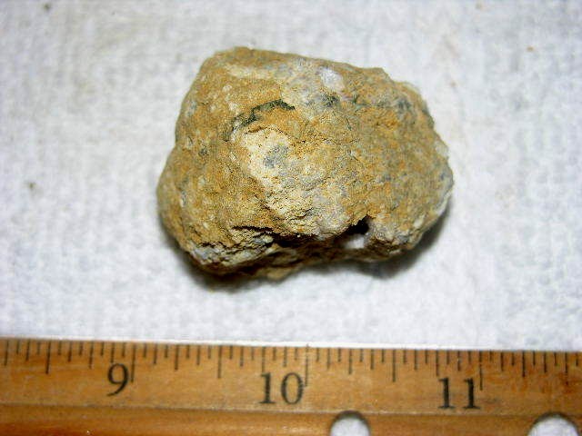 Geode pair opened with crystal centers 2 inch G24