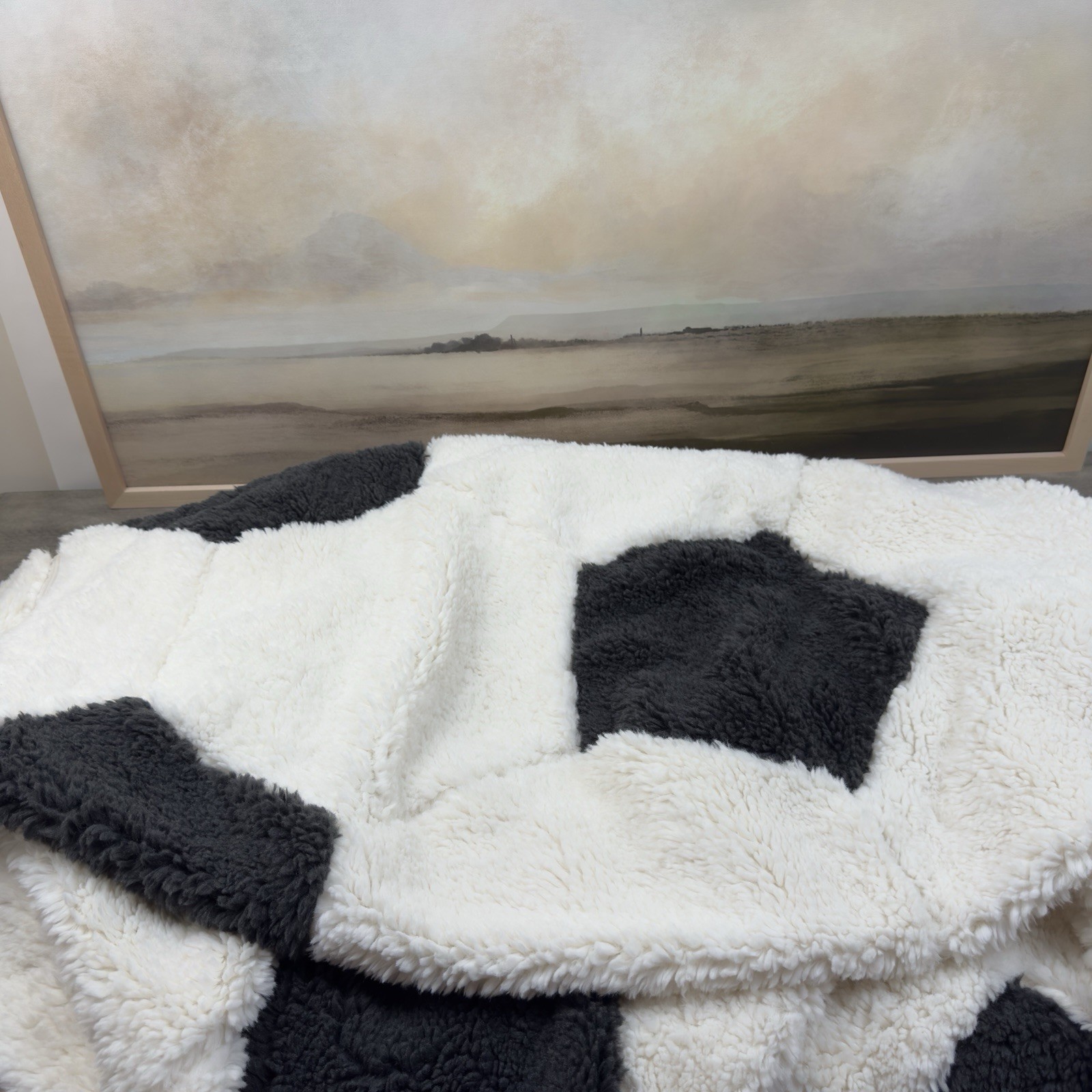 Pottery Barn Teen Soccer Ball Bean Bag Chair Slipcover Only Large Multicolor NWT