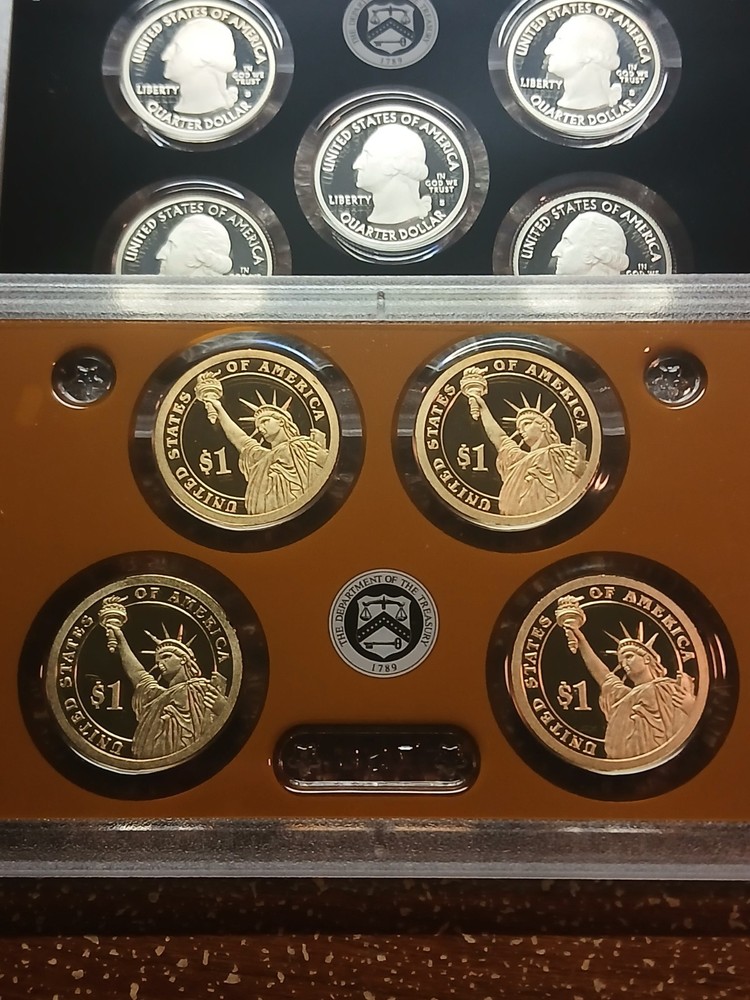 2013 S Silver Proof United States Mint Set .