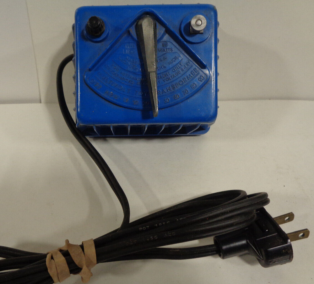 LIONEL #4150 50 WATT TRANSFORMER WITH REVERSE BUTTON GREAT FOR BASIC SET