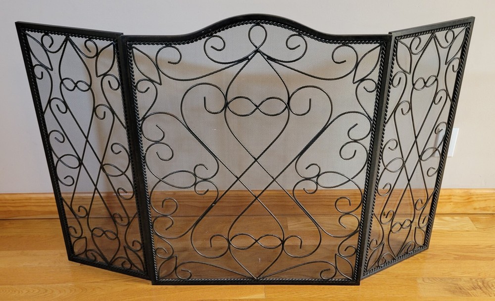 Fireplace Screen in iron
