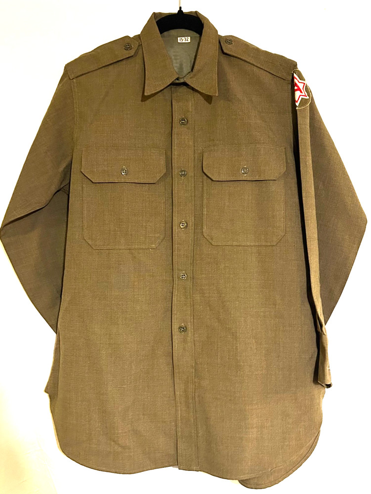 Post WWII US 6th Army Wool Shirt / Uniform