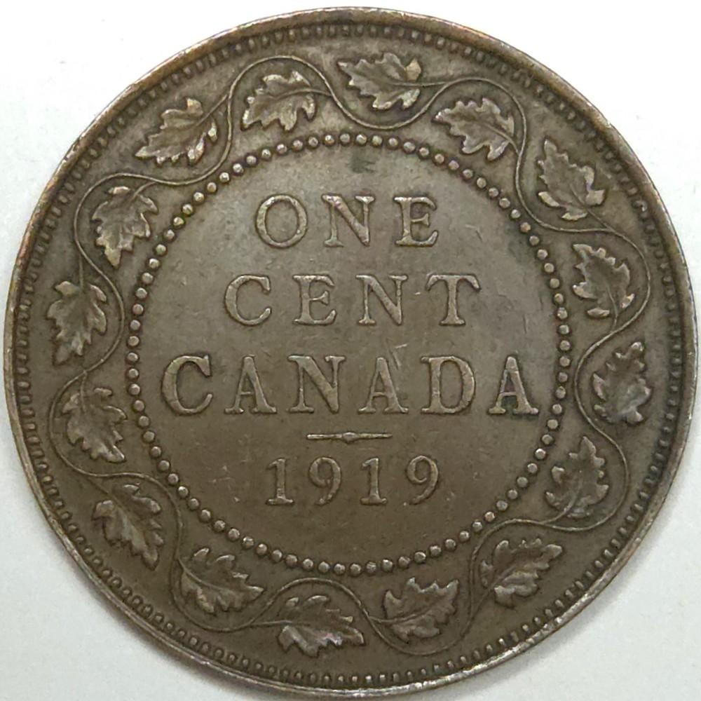 1919 Canada Large One Cent (Lot#7)