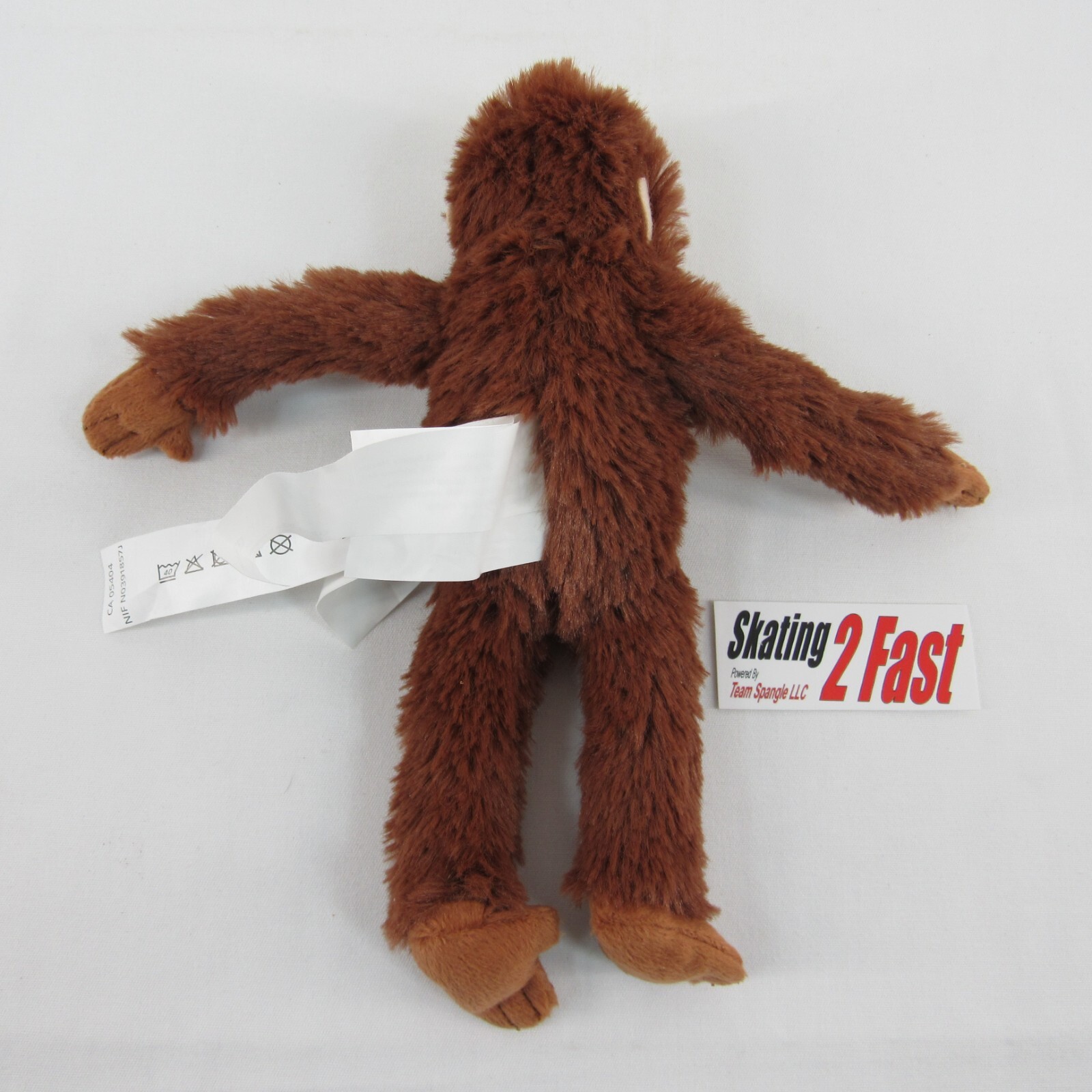 Ikea 8" Djungelskog Mini Monkey Orangutan Plush Stuffed Brown Animal Toy