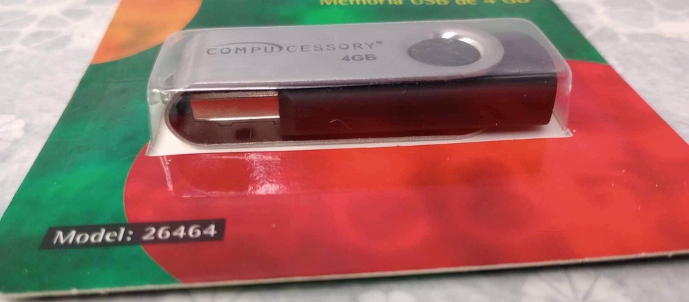 Compucessory 4GB USB Flash Drive CCS26464 - SEALED