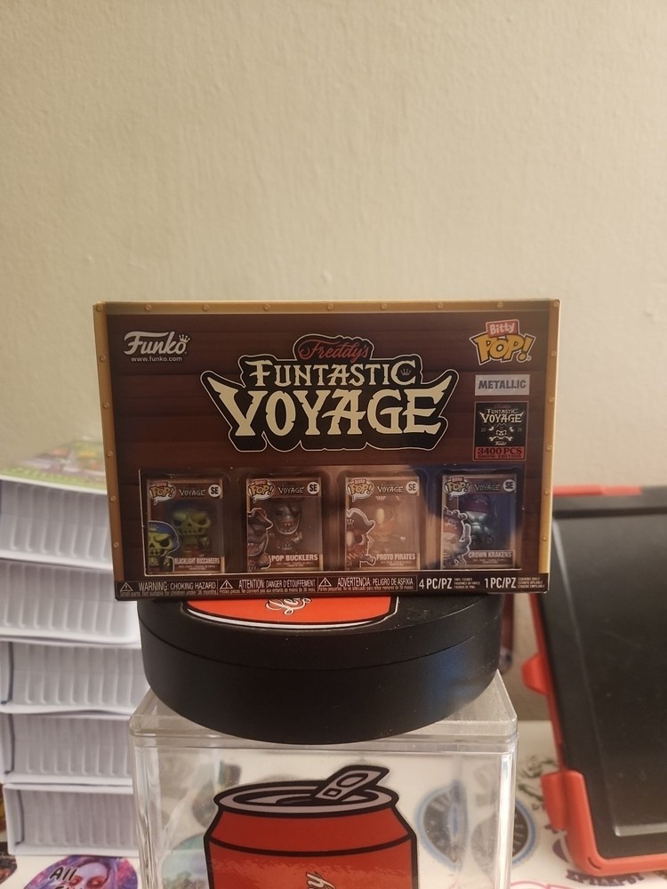 Funko Fundays 2024 Metallic Bitty Pop 4 Pack Show Edition LE 3400