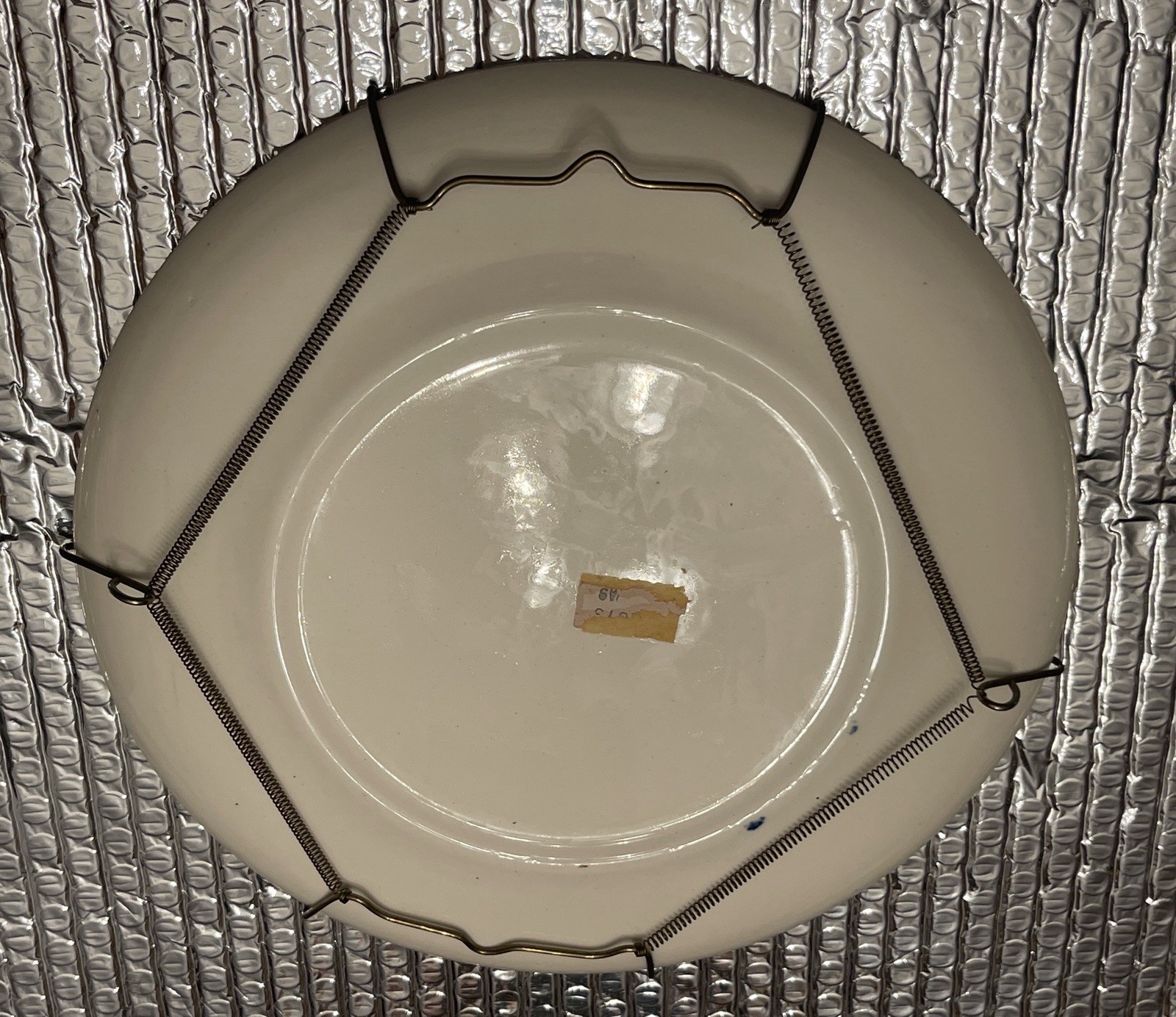 Vintage Florida Sunshine State Souvenir Plate 9" Wall Decor Mid-Century Travel