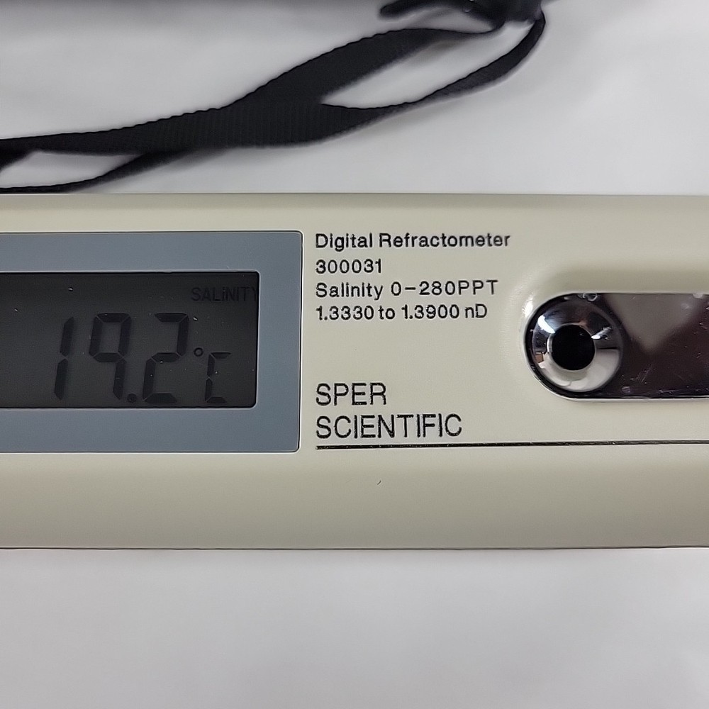 SPER Scientific 300031 Digital Refractometer With Case & Pipette Tested READ