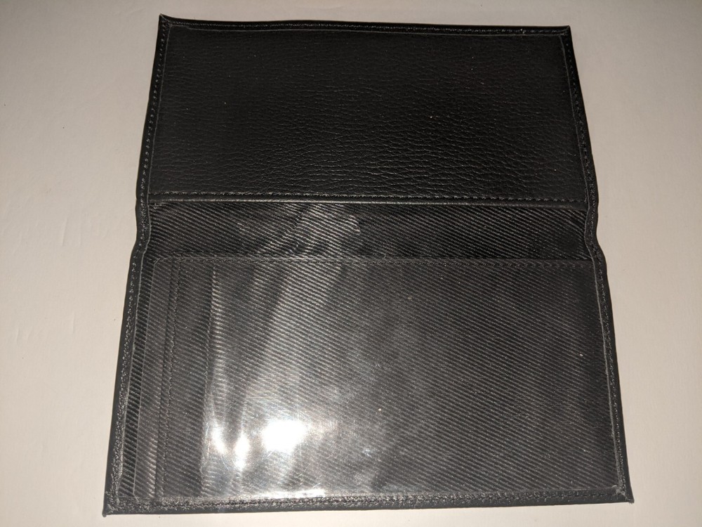 Ash Creek Leather Checkbook Cover