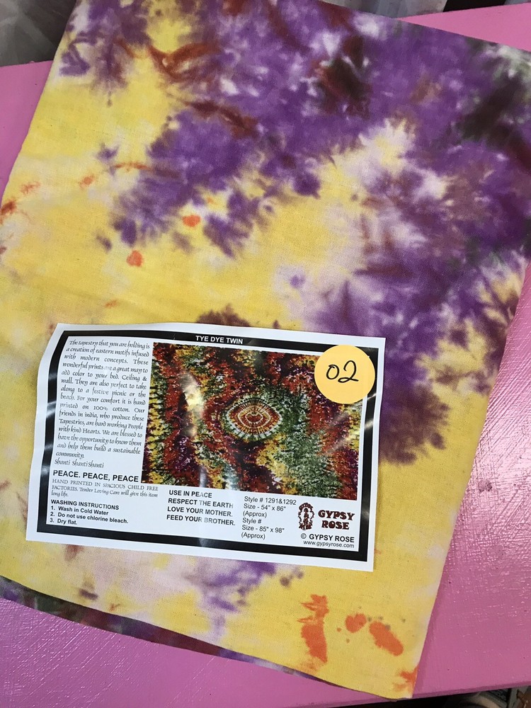 Bright Tye Died Tapestry
