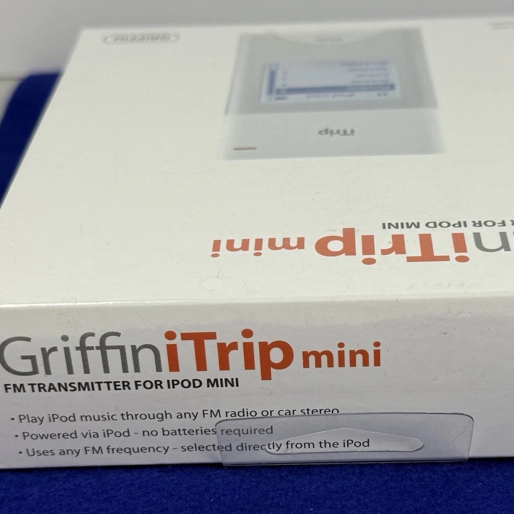 Griffin iTrip Mini FM Transmitter iPod 4025-Mini New Sealed 2004