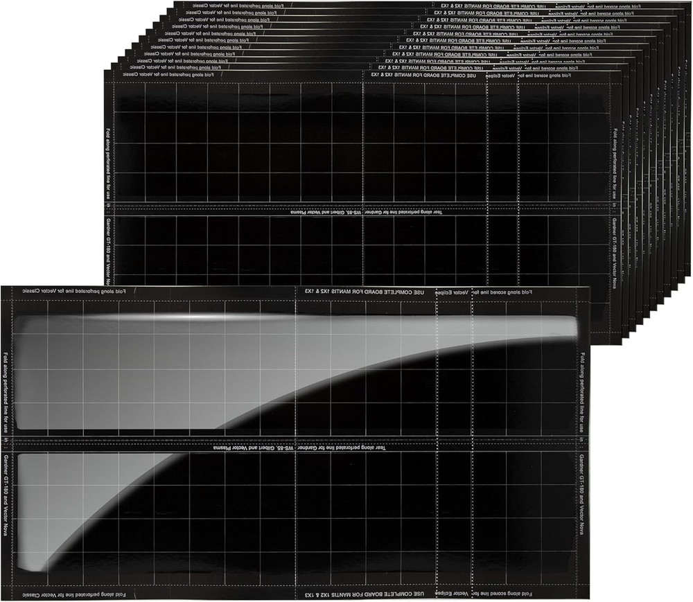 Universal Replacement Glue Boards for UV Light Fly Traps - Black