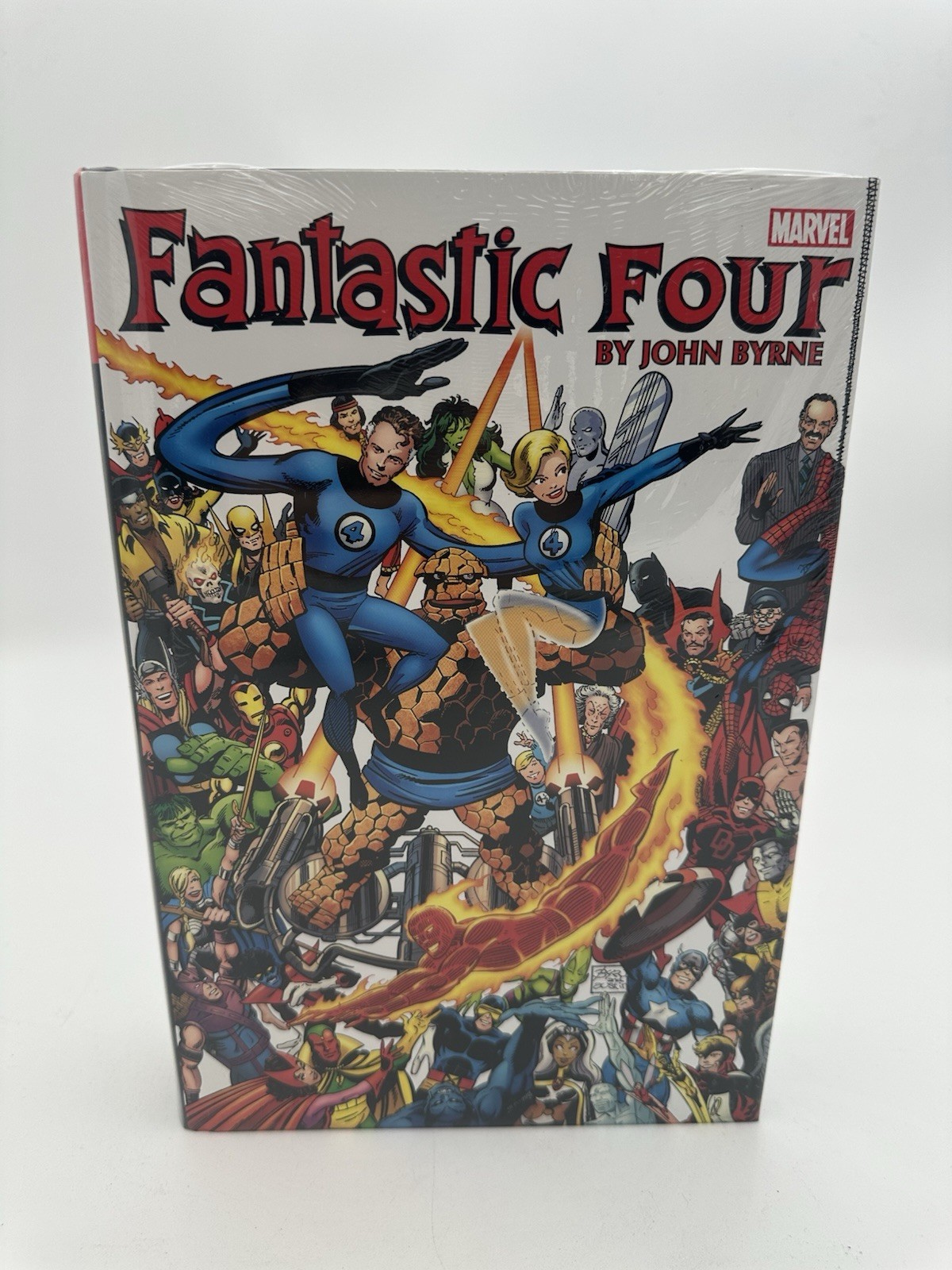 FANTASTIC FOUR BY JOHN BYRNE OMNIBUS VOL. 1 HC BYRNE ANNIVERSARY COVER