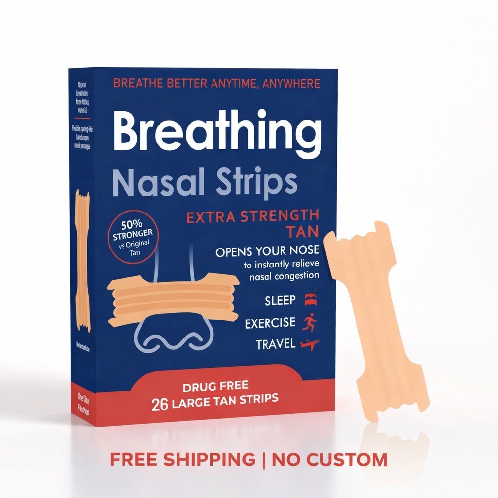 BREATHE RIGHT NASAL STRIPS EXTRA STRENGTH TAN EXP 2028