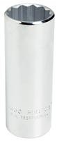 9/16" 12-Point Deep Length Hand Socket 1/2" Drive