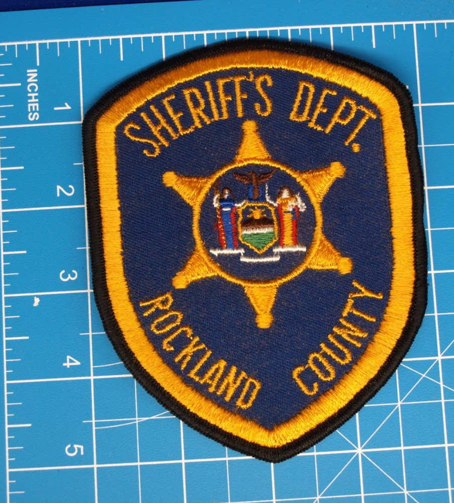 Rockland County NY Sheriff patch-Bin A