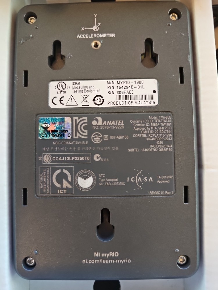 National Intruments MyRio-1900 Microcontroller Student Edition