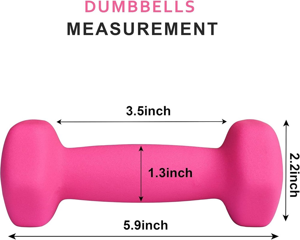 Versatile 2lb Hand Weights for Strength Training & Weight Loss – For Everyone