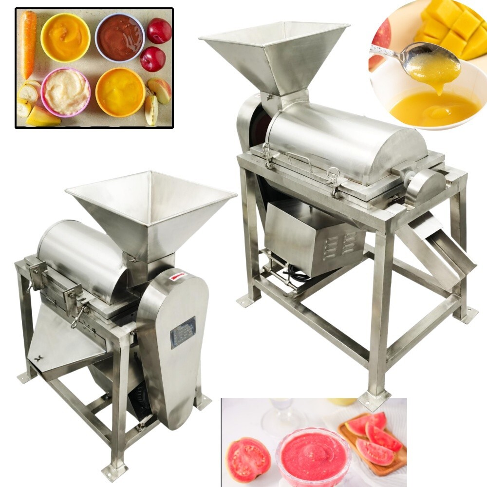 220V 2.2KW Fruit Puree Machine Vegetable Beater Puree Maker Fruit Vegetable Crus