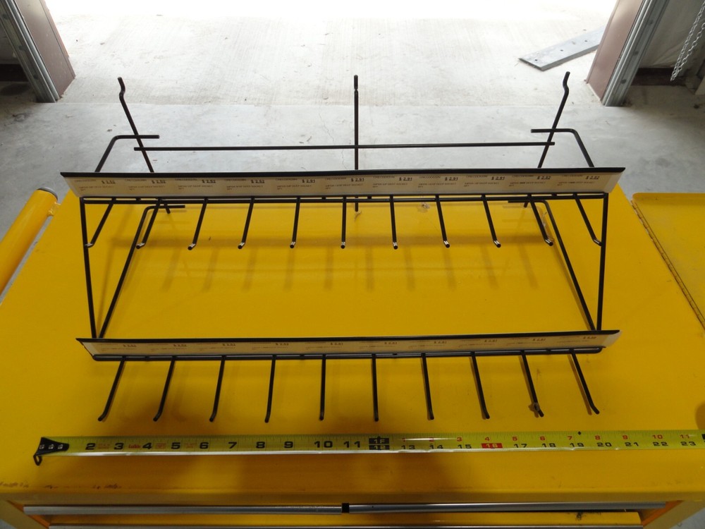 PEG BOARD TOOL DISPLAY RACKS 2 TIER (TOOLS NOT INCLUDE)