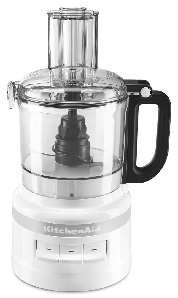 KitchenAid Easy Store 7-Cup Food Processor White Home Kitchen Tool Essentials