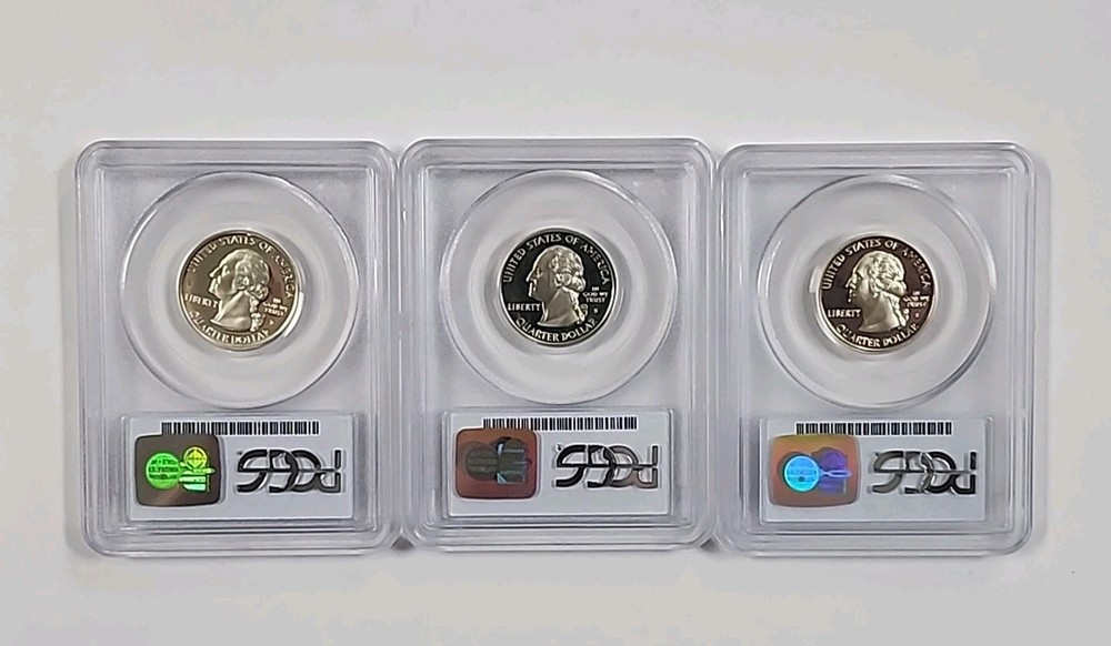 1999-S 25C State Quarters - Silver DCAM (Proof)