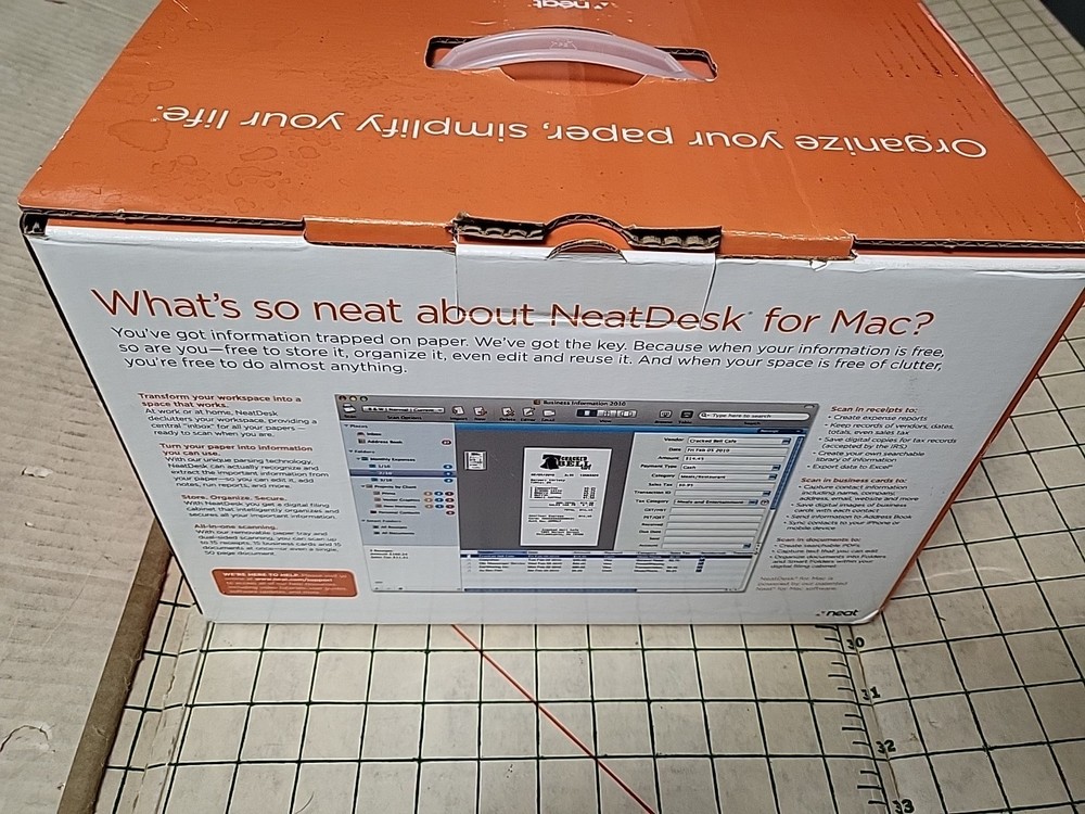 Neat Desk for Mac Document Scanner Tested And Working