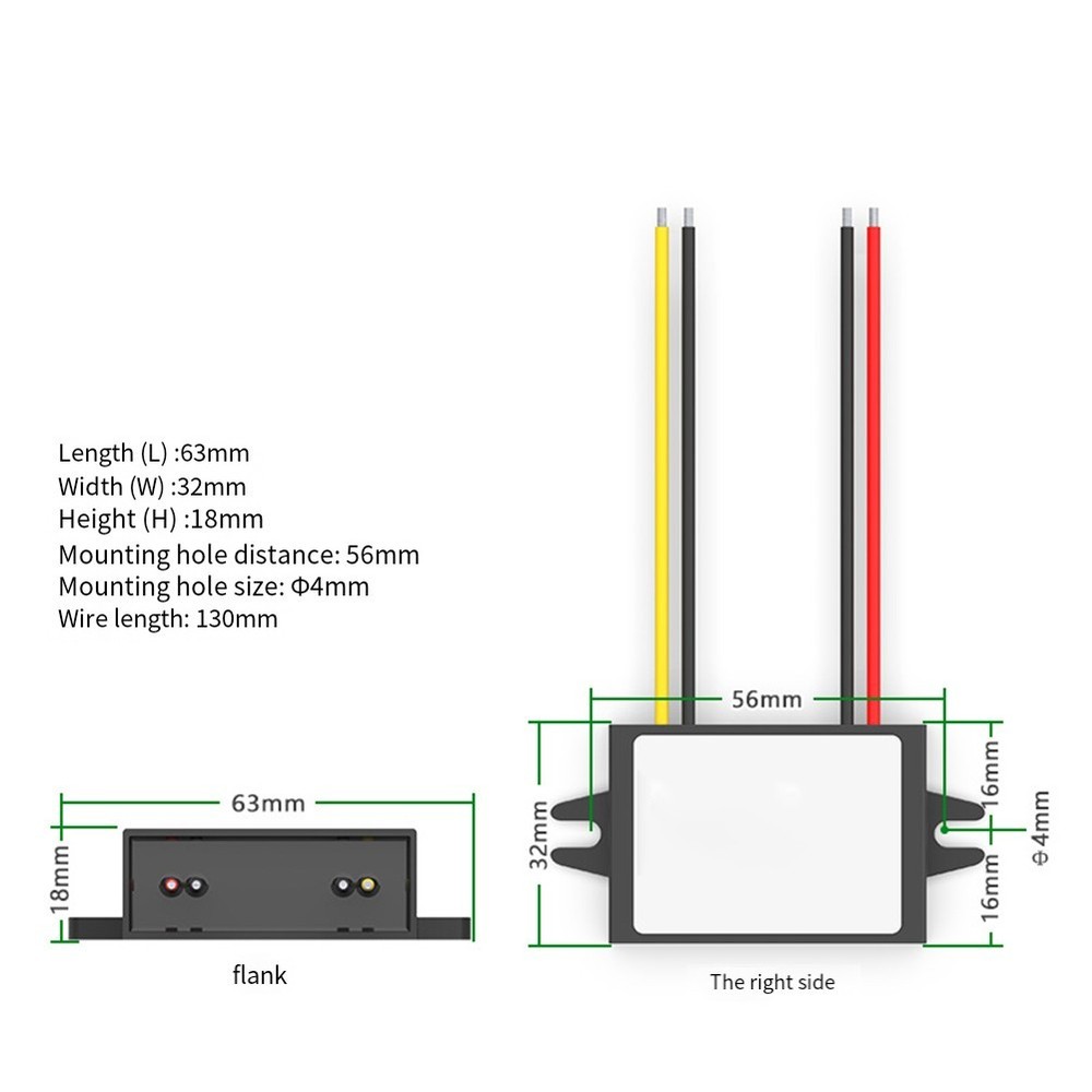 Industrial Grade Stepdown Converter with Smart Overload Protection Features