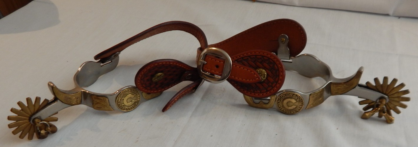 Colorado Centennial Spurs #'d 222/500 - Western Heritage Spur Company - 29