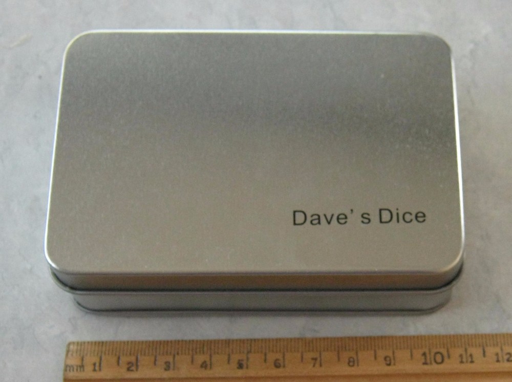 Vampire Red 16mm RPG Die Set: 7 dice plus Storage Case!