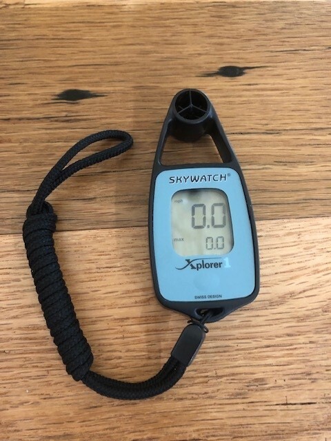 Skywatch Explorer Anemometer xplorer 1 with case
