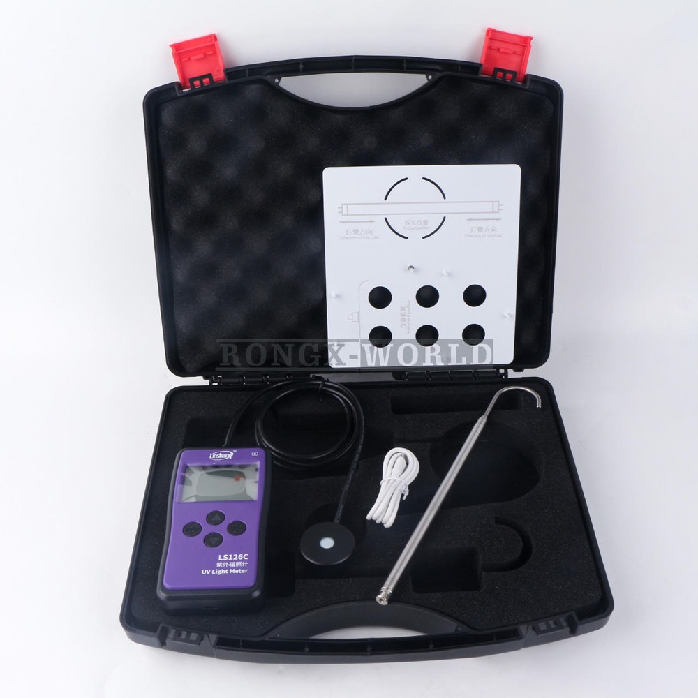 Bluetooth UV Radiometer LS126C UV Light Meter UVC Ultraviolet Intensity Tester