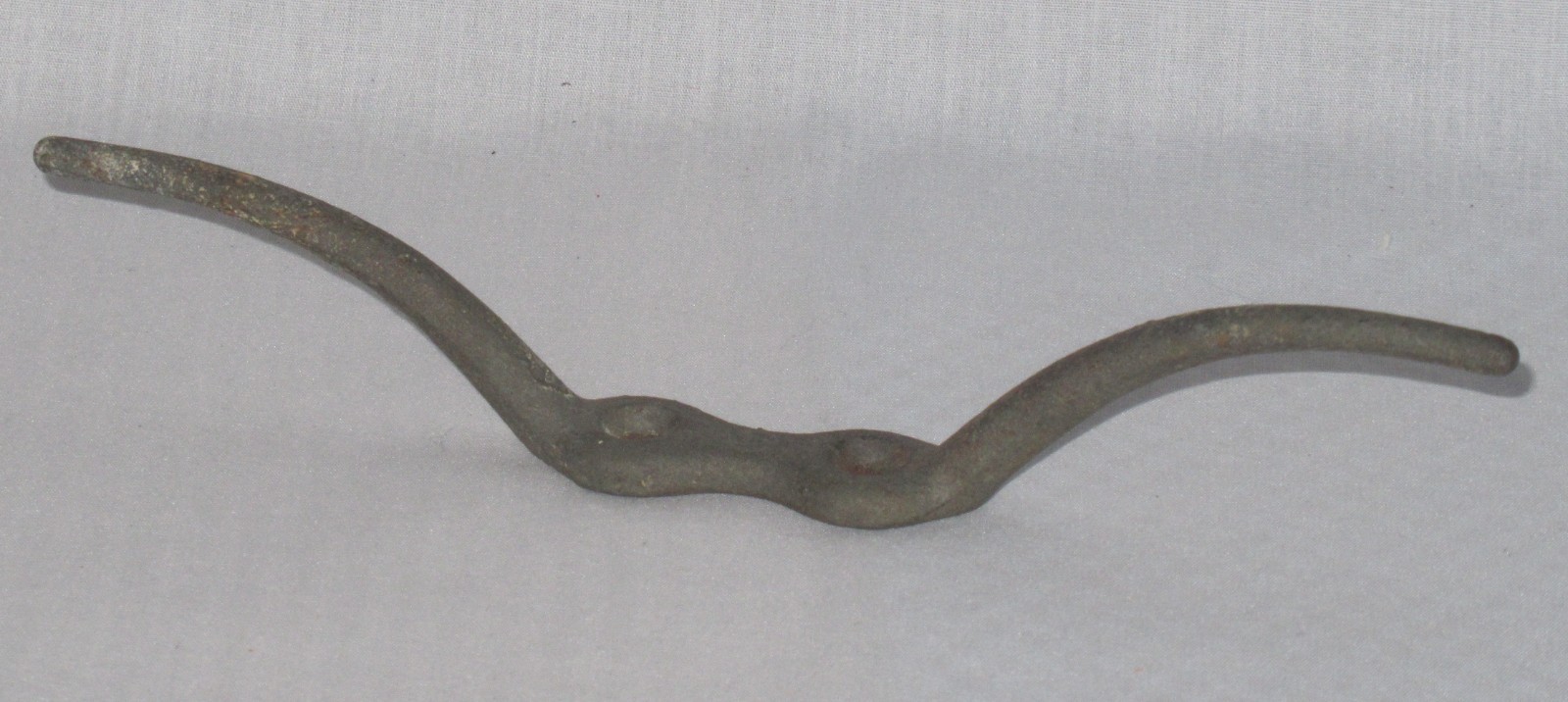 Vintage Boat Cleat. Galvanized Cast Iron
