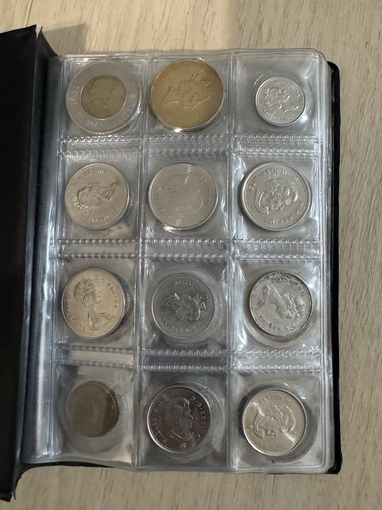 Foreign Coins Mixed Lot Book
