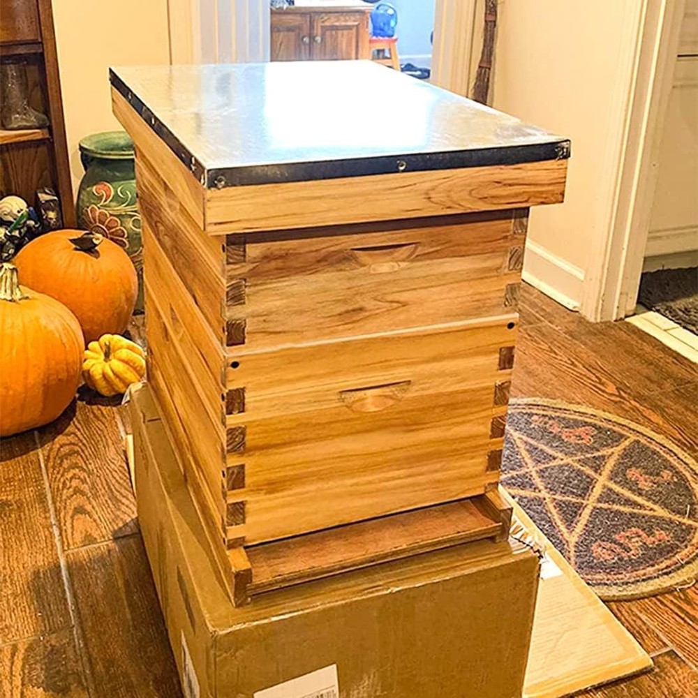 Beginner Beekeeping Kit with Cedarwood Beehive