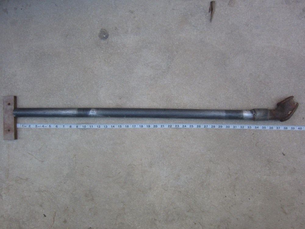 Lakin Hickey ½" Rigid Iron Hickey w Welded Handle, Used