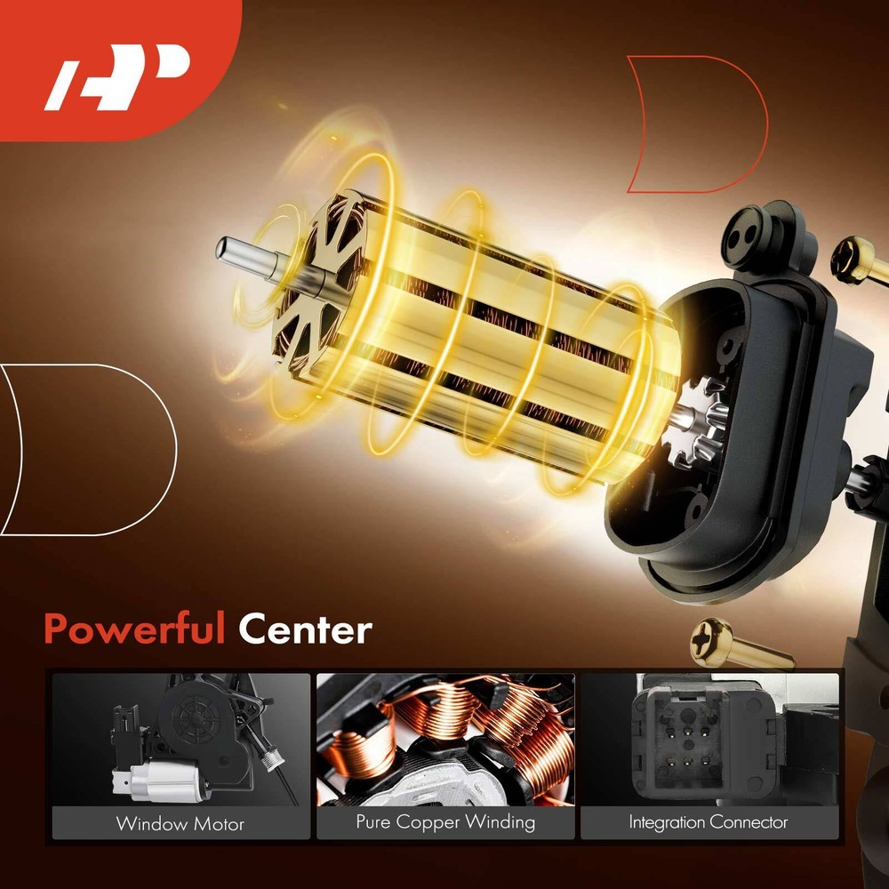 Window Regulator with Express Up & Down Front Right for Mazda CX-7 2007-2012 SUV